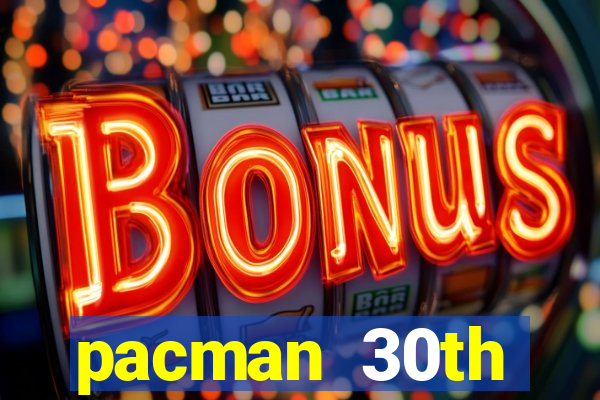 pacman 30th anniversary sonic